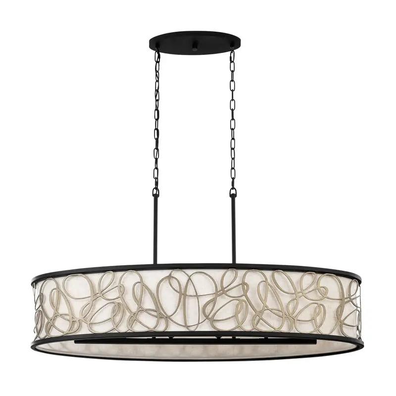 matte black/artifact pendant light