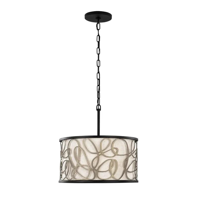 matte black/artifact pendant light