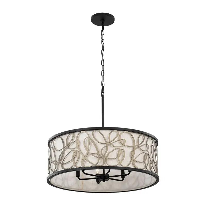 matte black/artifact pendant light