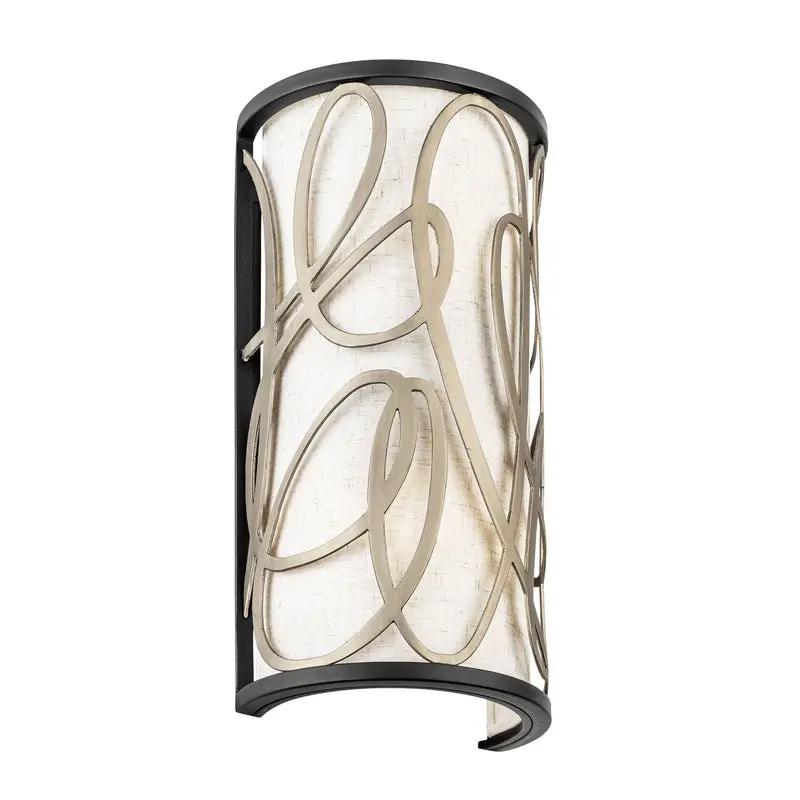 matte black/artifact wall mount light