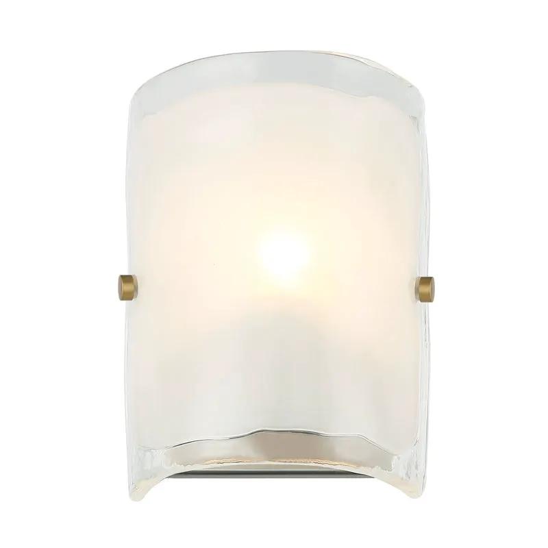 black/polished nickel/satin brass wall mount light