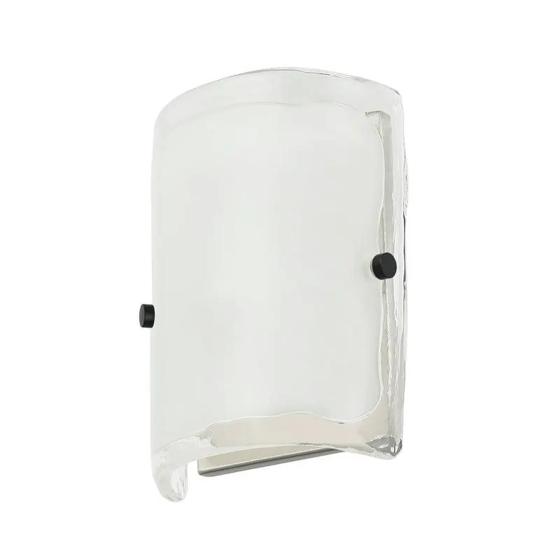 black/polished nickel/satin brass wall mount light