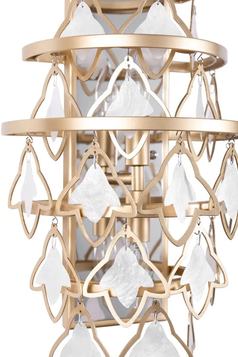 french gold wall mount light