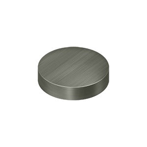 Deltana 1" Diam Flat Round Screw Cover