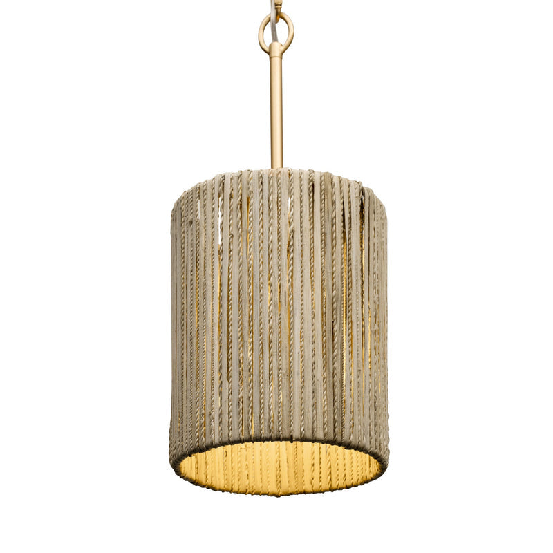 french gold pendant light