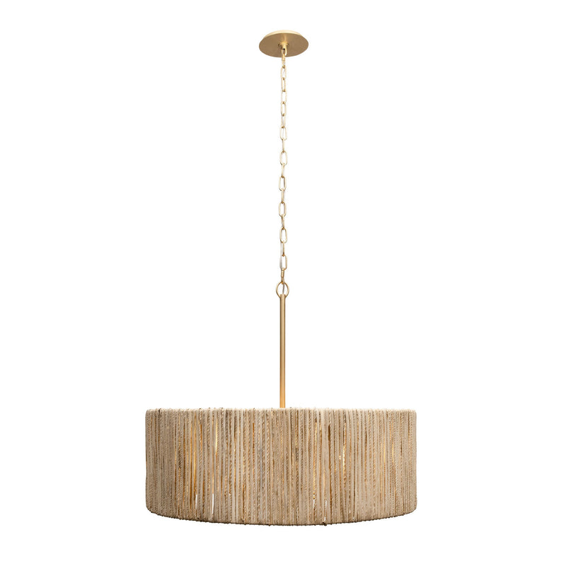french gold pendant light