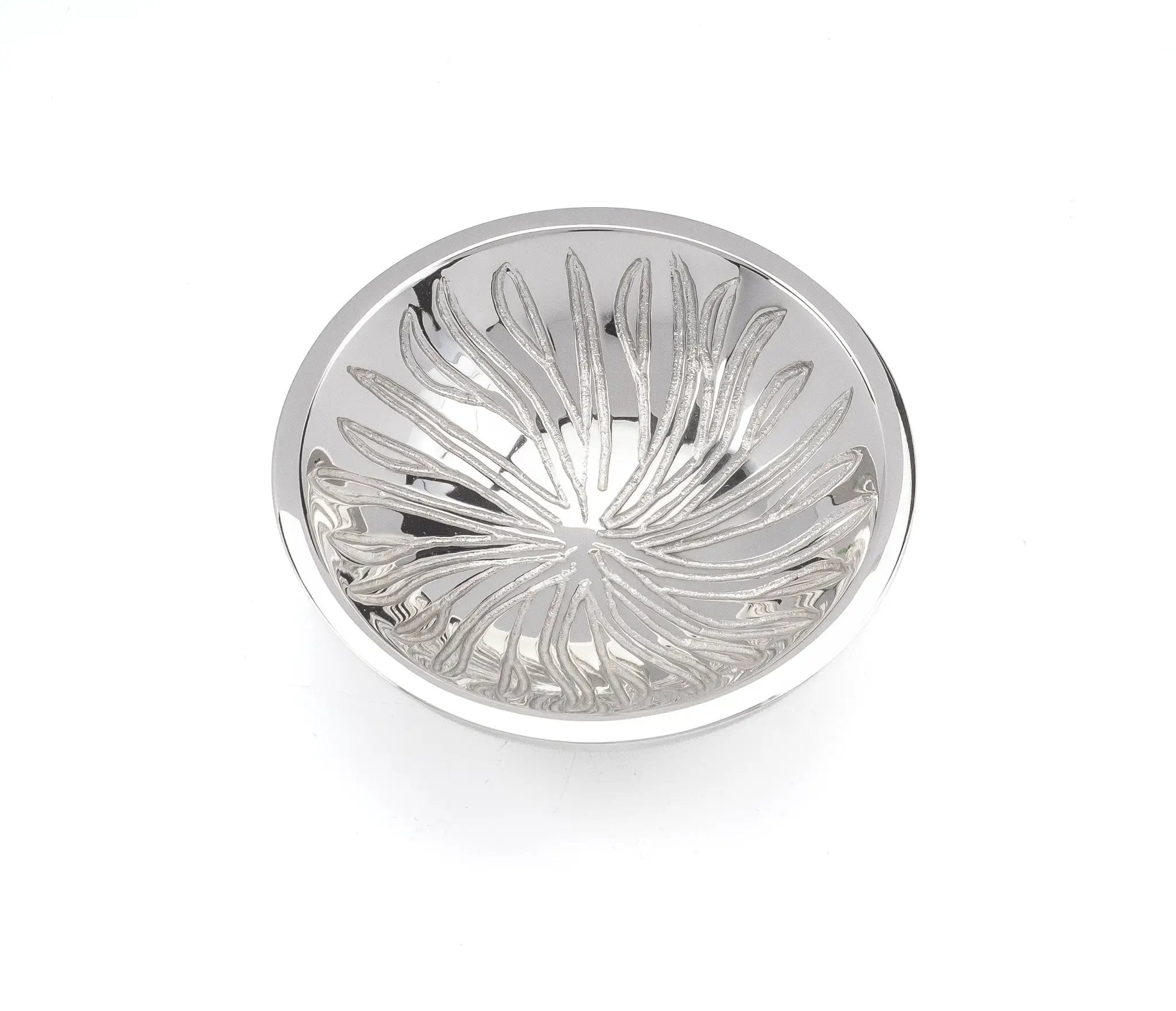 polished nickel knob
