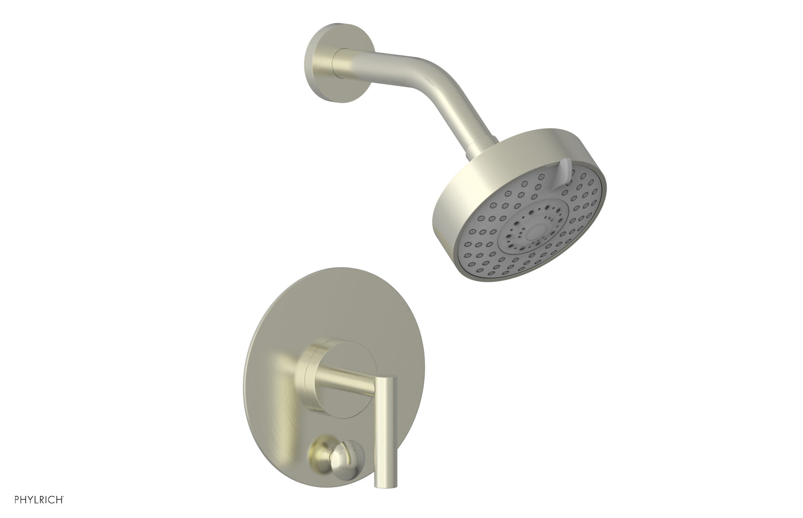 Phylrich TRANSITION Pressure Balance Shower and Diverter Set (Less Spout), Lever Handle