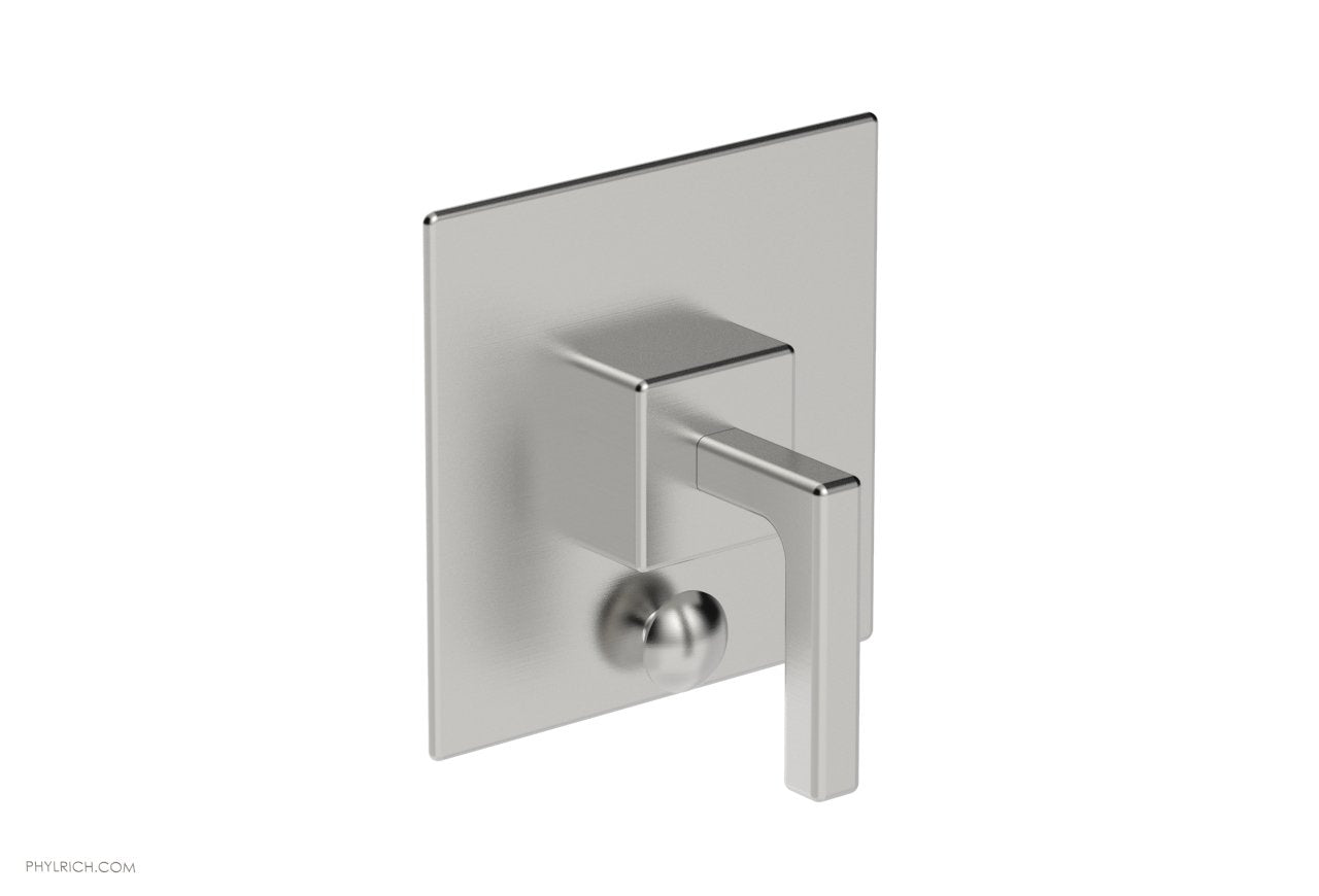 Phylrich MIX Pressure Balance Shower Plate with Diverter and Handle Trim Set - Lever Handle