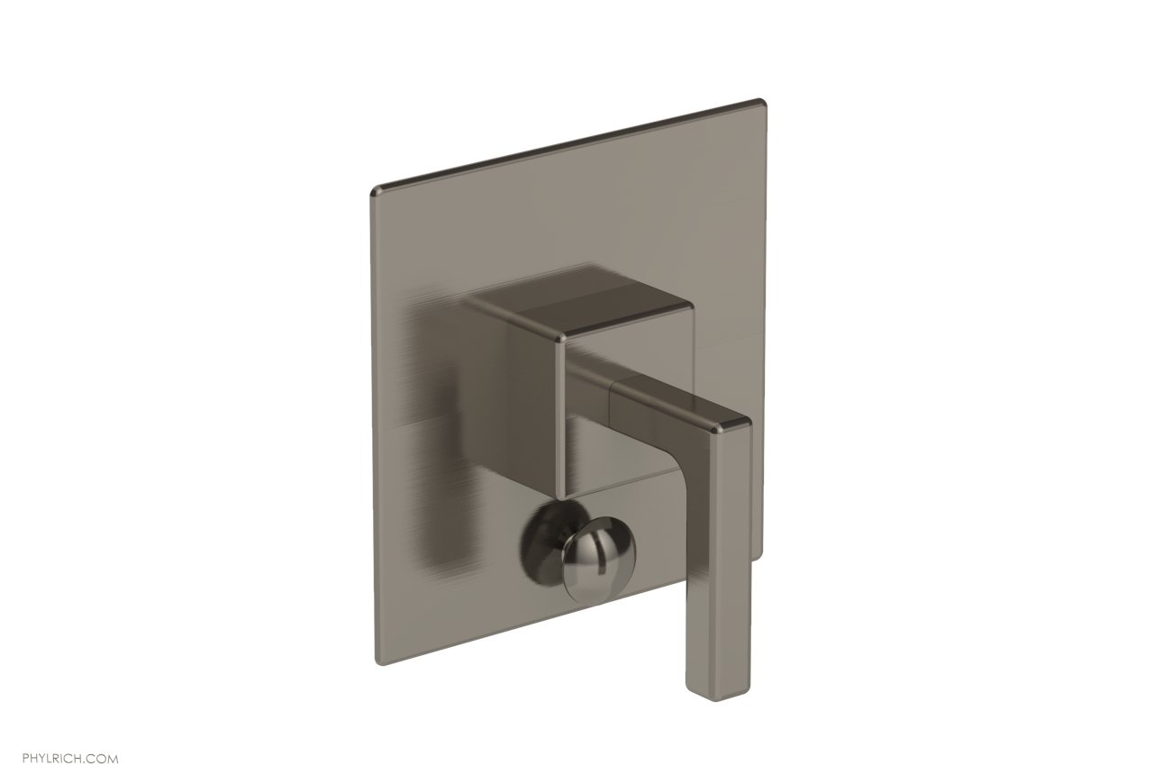 Phylrich MIX Pressure Balance Shower Plate with Diverter and Handle Trim Set - Lever Handle