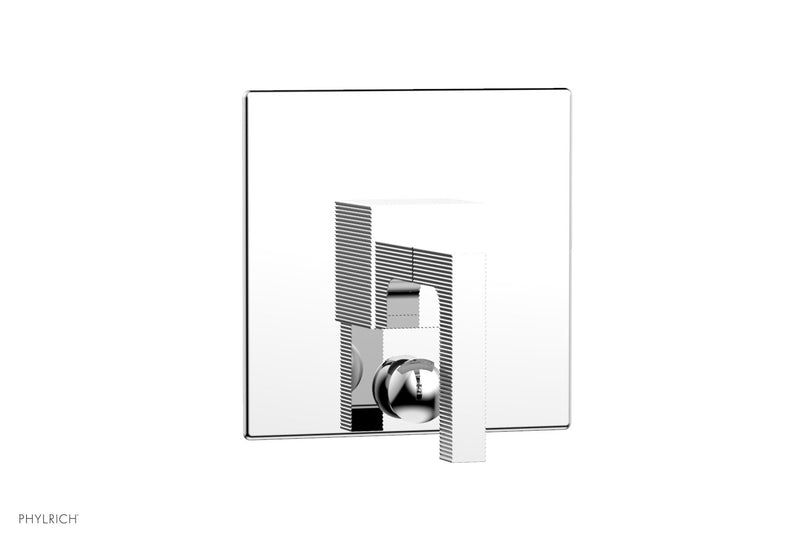 polished chrome shower plate