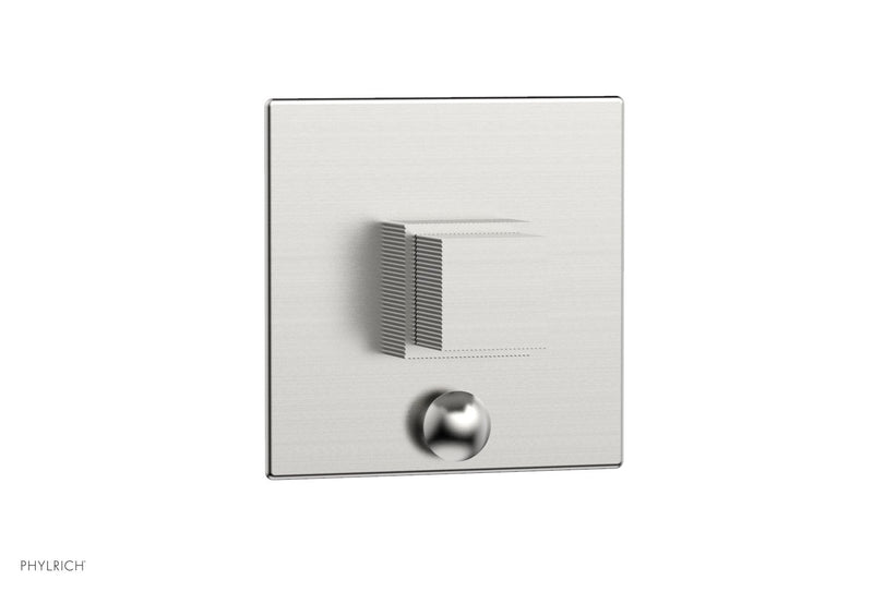 Phylrich STRIA Pressure Balance Shower Plate with Diverter and Handle Trim Set