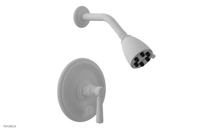 Phylrich HEX TRADITIONAL Pressure Balance Shower and Diverter Set (Less Spout)