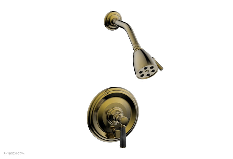 Phylrich HEX TRADITIONAL Pressure Balance Shower and Diverter Set (Less Spout)