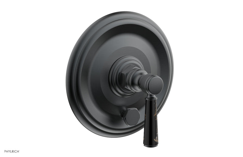 Phylrich HEX TRADITIONAL Pressure Balance Shower Plate with Diverter and Handle Trim Set