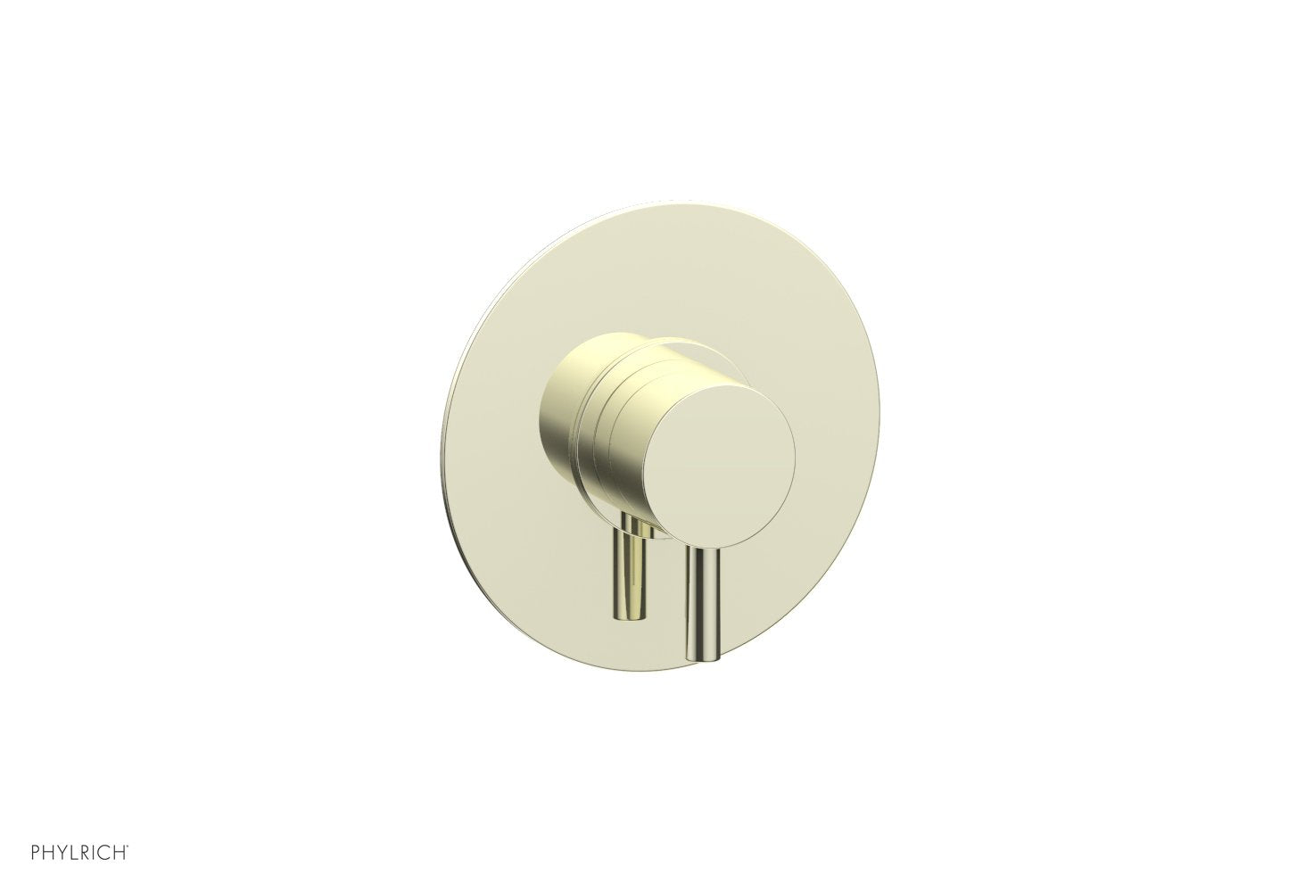 Phylrich BASIC II 1/2" Mini Thermostatic Round Shower Trim Lever Handle
