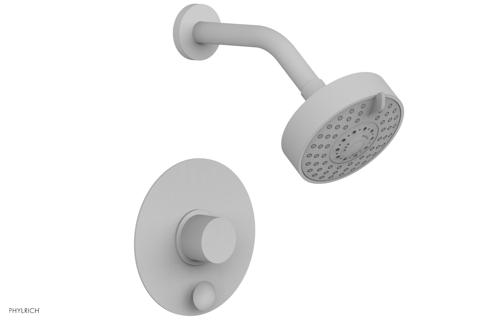 Phylrich BASIC II Pressure Balance Shower and Diverter Set (Less Spout)