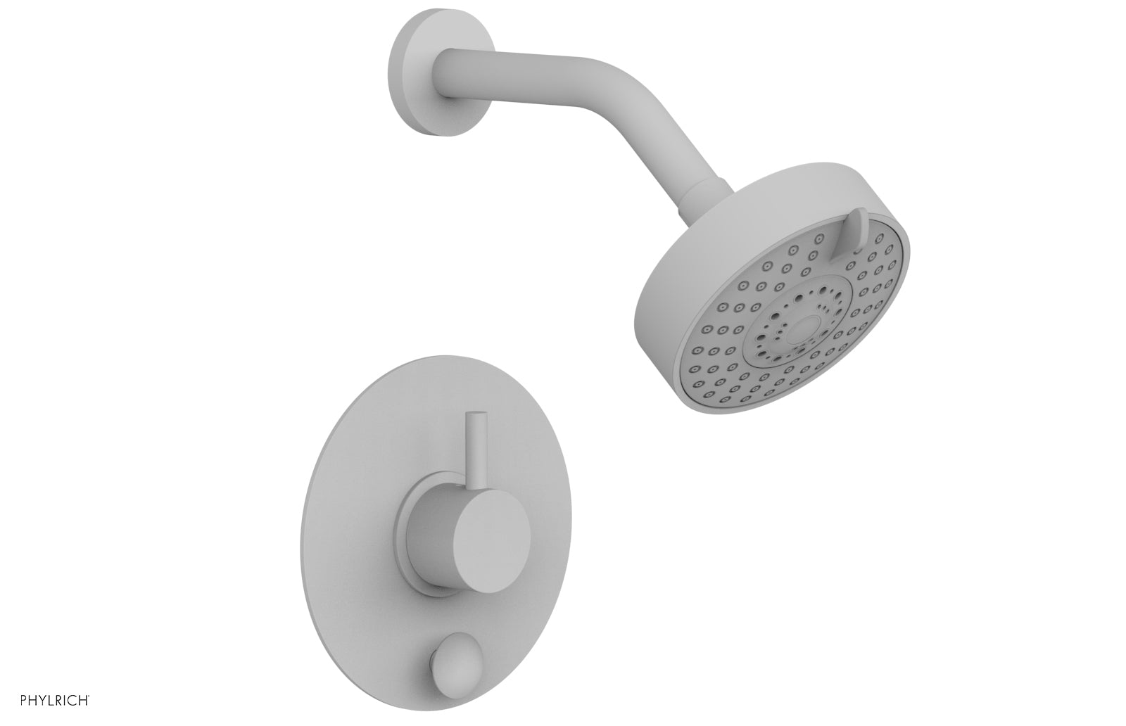 Phylrich BASIC II Pressure Balance Shower and Diverter Set (Less Spout)