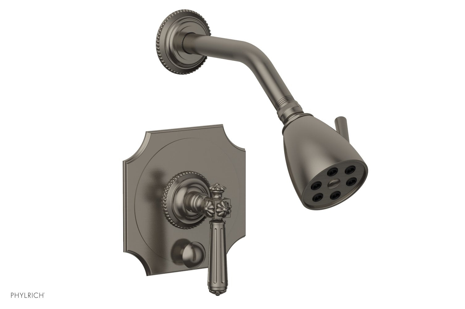 Phylrich MARVELLE Pressure Balance Shower and Diverter Set (Less Spout), Lever Handle