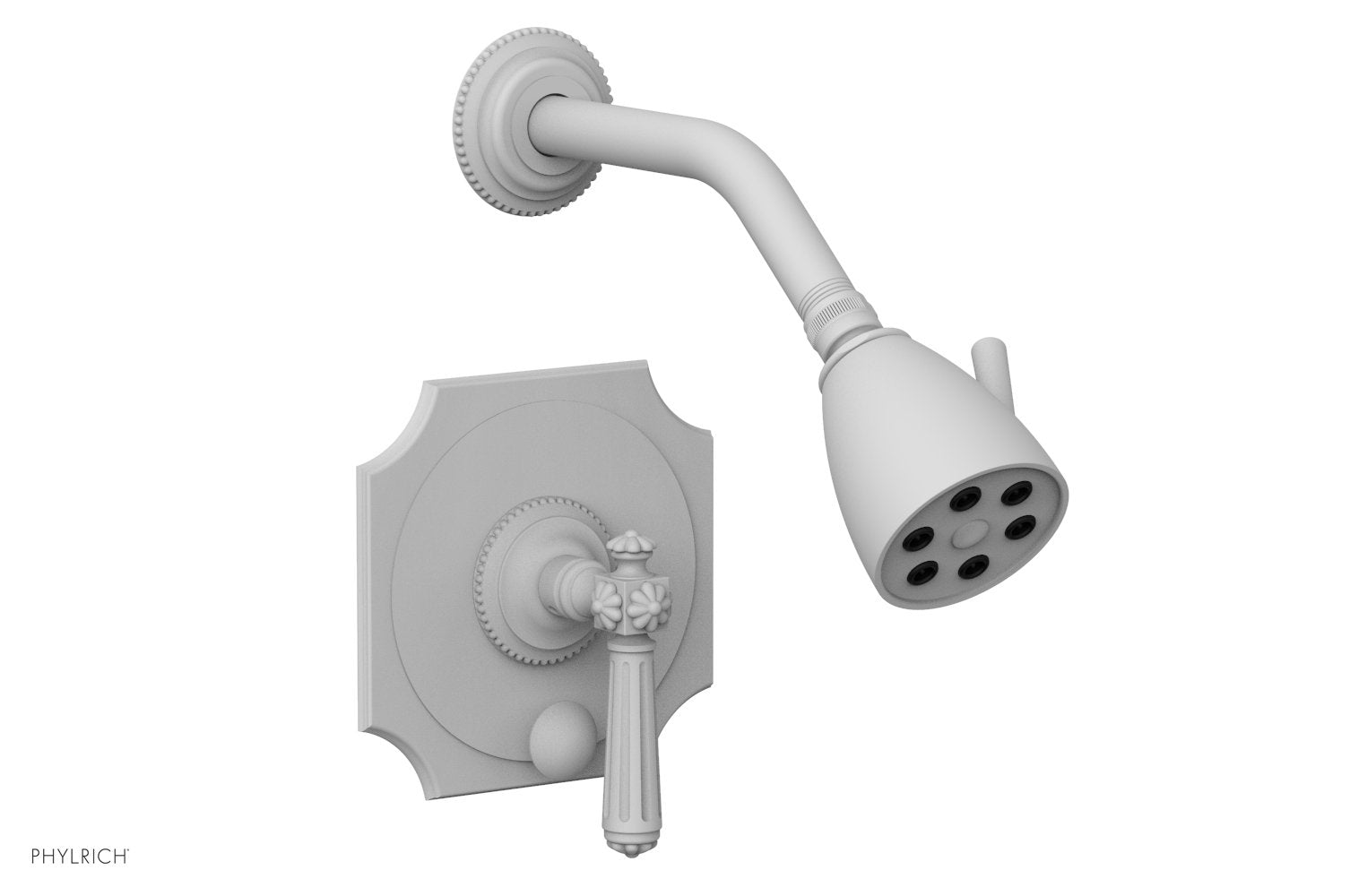 Phylrich MARVELLE Pressure Balance Shower and Diverter Set (Less Spout), Lever Handle