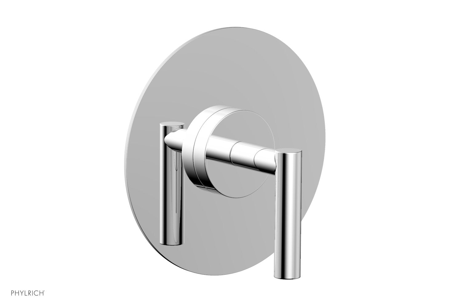 polished chrome thermostatic shower