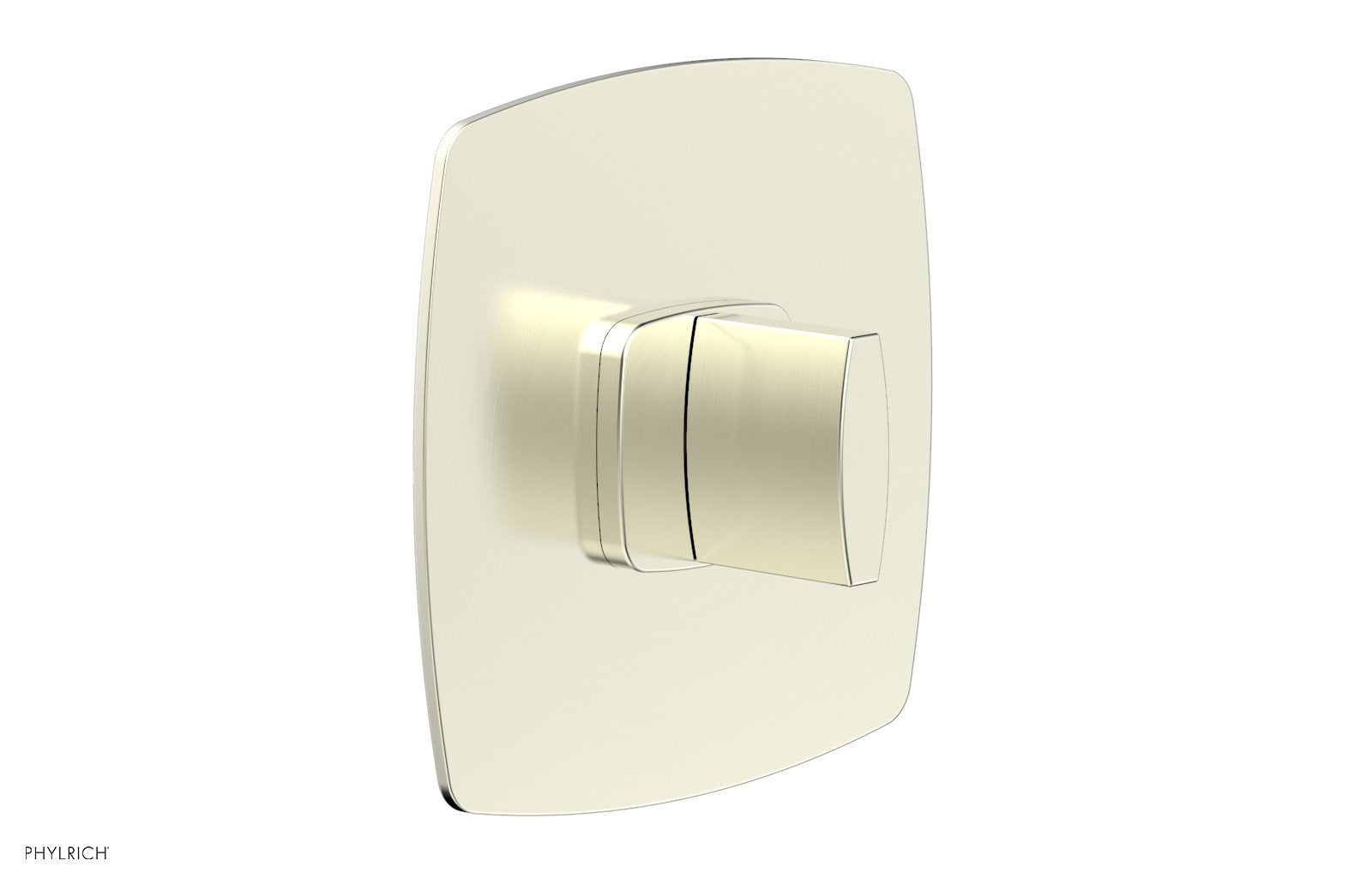 Phylrich RADI Thermostatic or Pressue Balance Shower Trim, Blade Handle