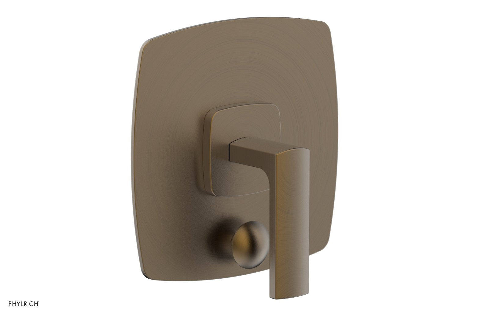 Phylrich RADI Pressure Balance Shower Plate with Diverter and Handle Trim Set