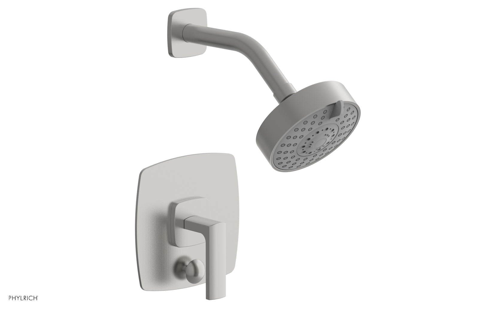 Phylrich RADI Pressure Balance Shower and Diverter Set (Less Spout), Lever Handle