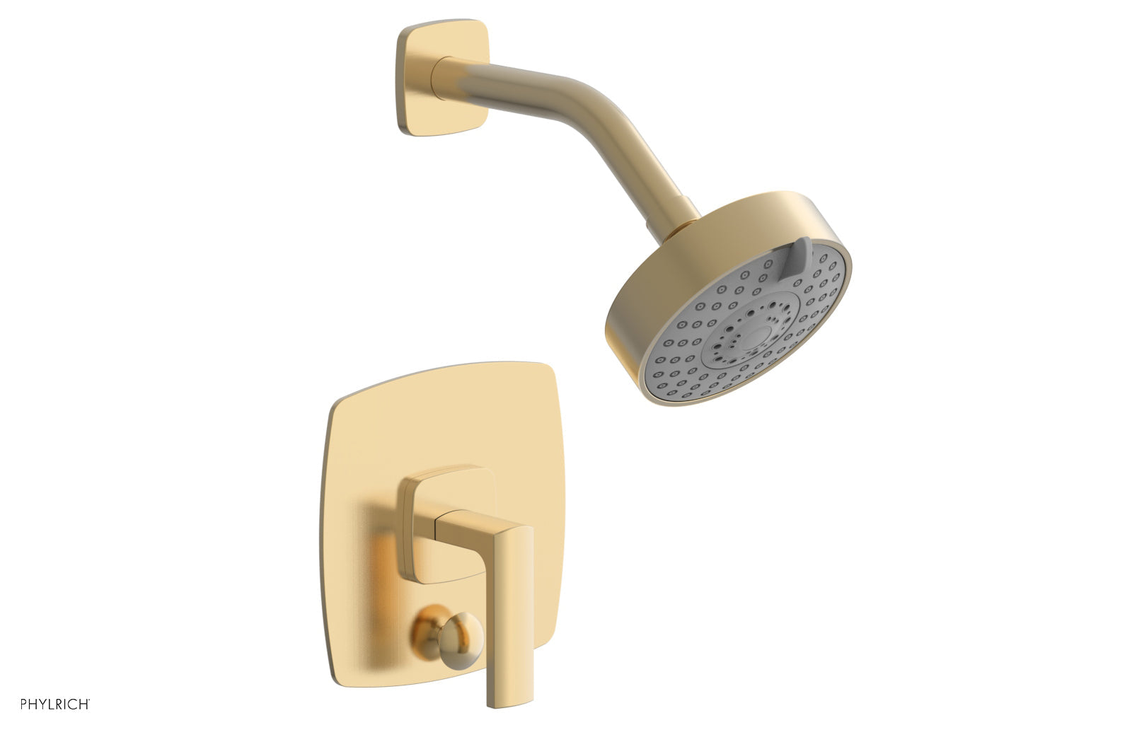 Phylrich RADI Pressure Balance Shower and Diverter Set (Less Spout), Lever Handle