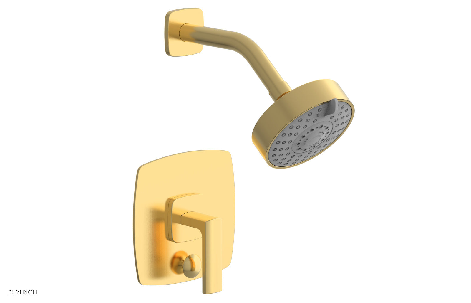 Phylrich RADI Pressure Balance Shower and Diverter Set (Less Spout), Lever Handle