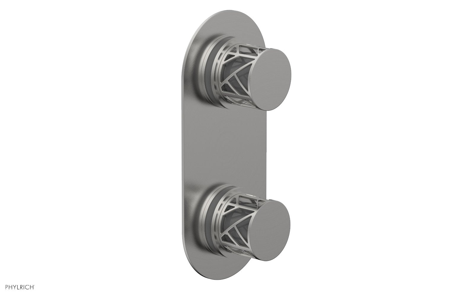Phylrich JOLIE Thermostatic Valve with Volume Control or Diverter with "Grey" Accents