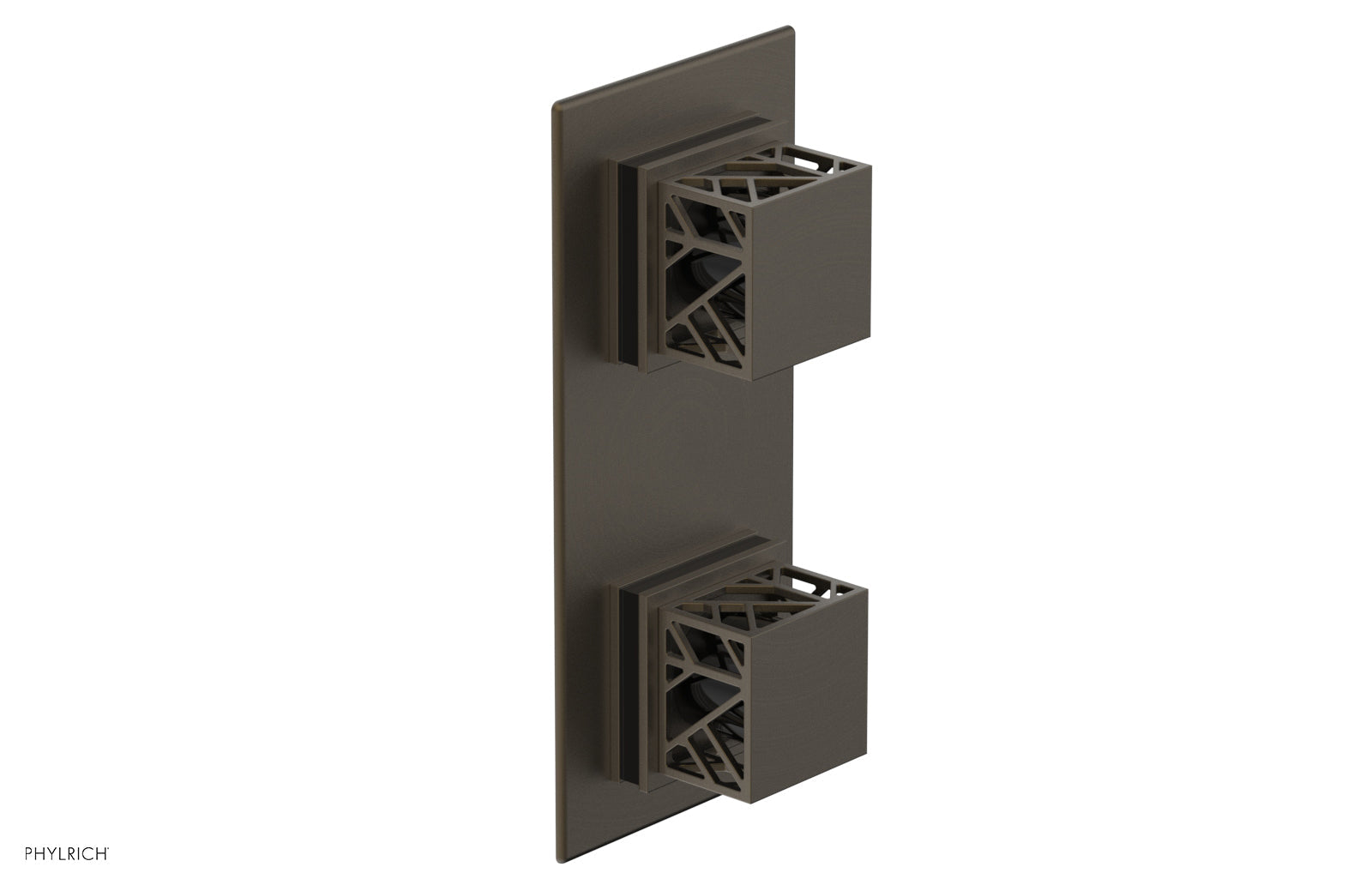 Phylrich JOLIE Thermostatic Valve with Volume Control or Diverter with "Black" Accents