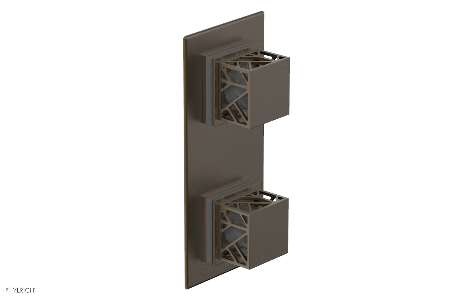 Phylrich JOLIE Thermostatic Valve with Volume Control or Diverter with "Grey" Accents