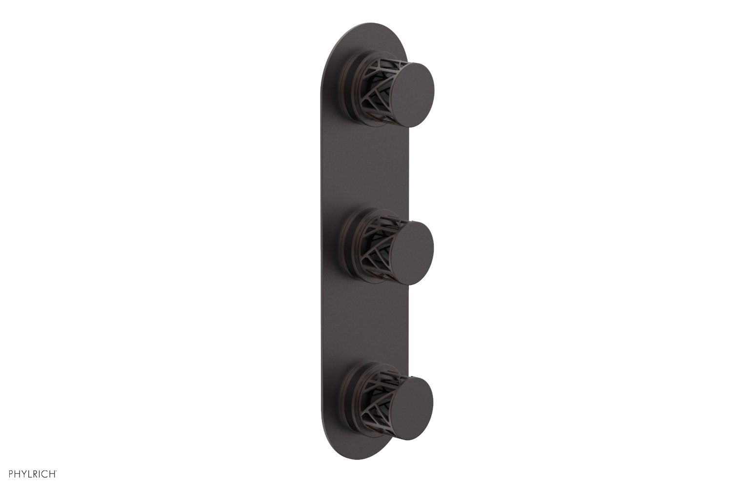 Phylrich JOLIE Thermostatic Valve with Two Volume Control with "Black" Accents