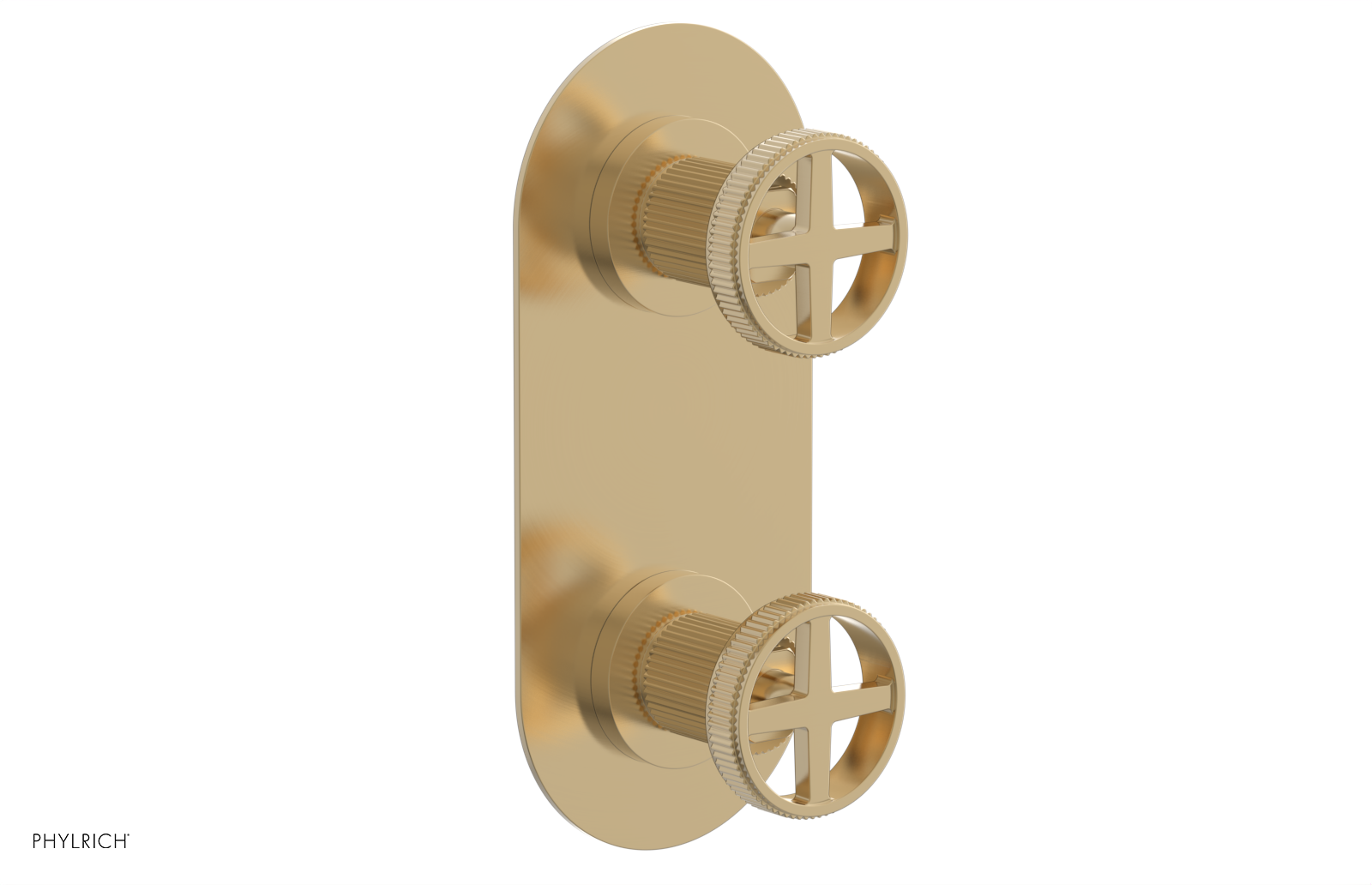 Phylrich Dustrie Grooved Thermostatic Valve with Volume Control Or Diverter