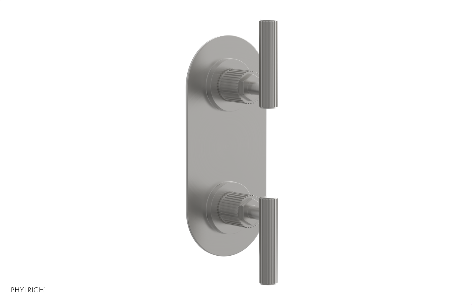 Phylrich Dustrie Grooved Thermostatic Valve with Volume Control Or Diverter