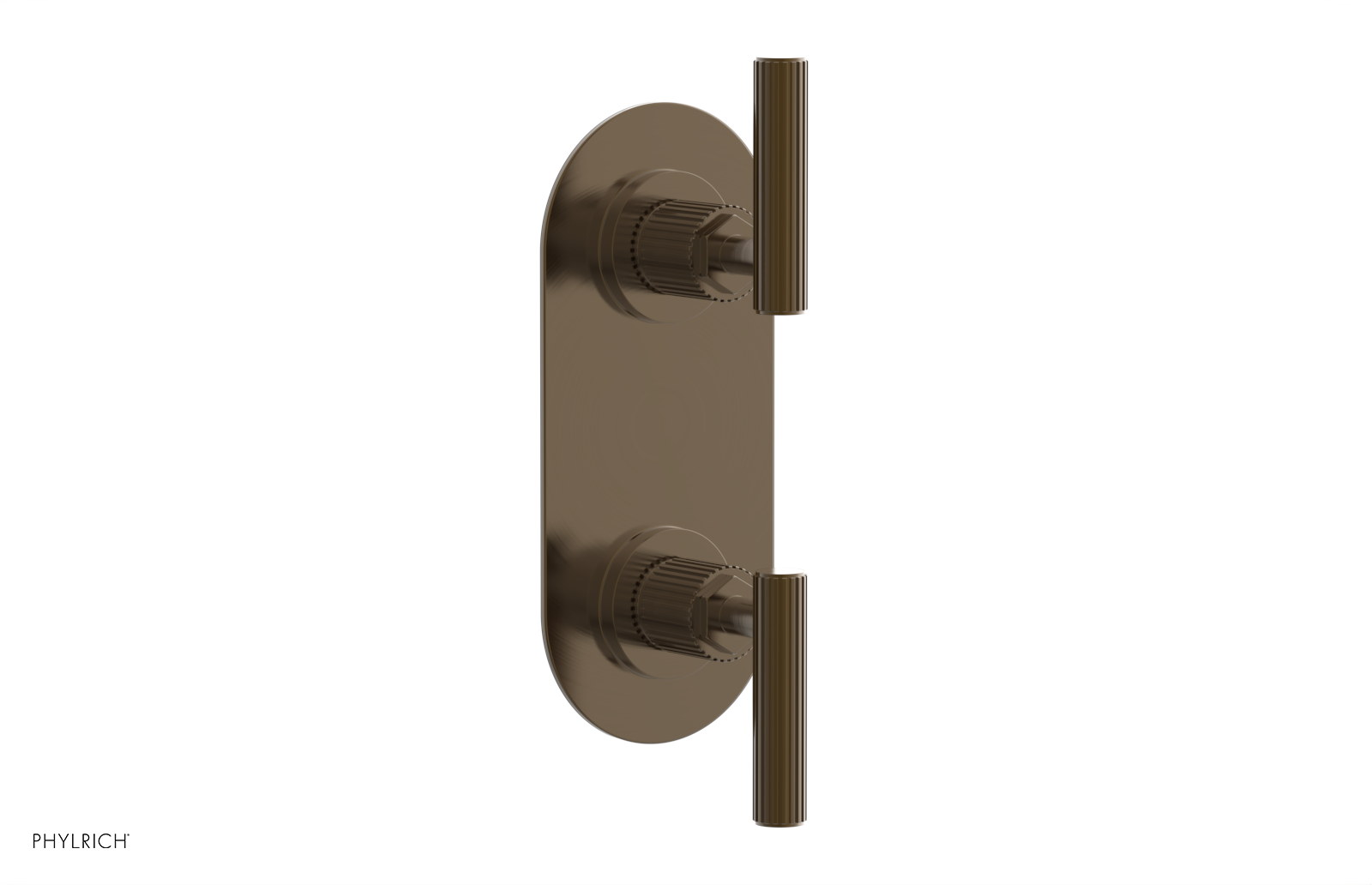 Phylrich Dustrie Grooved Thermostatic Valve with Volume Control Or Diverter