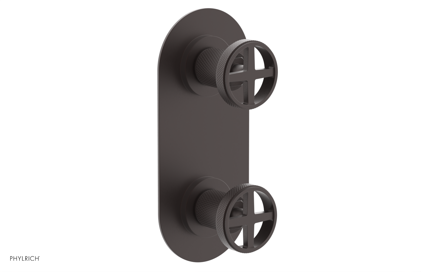 Phylrich Dustrie Knurled Thermostatic Valve with Volume Control Or Diverter