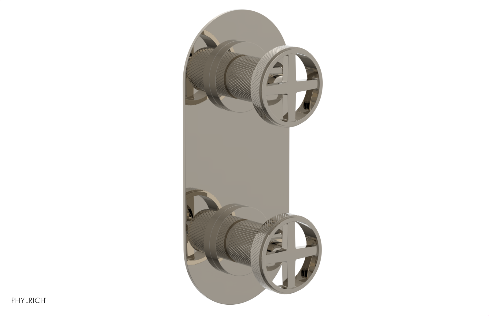 Phylrich Dustrie Knurled Thermostatic Valve with Volume Control Or Diverter