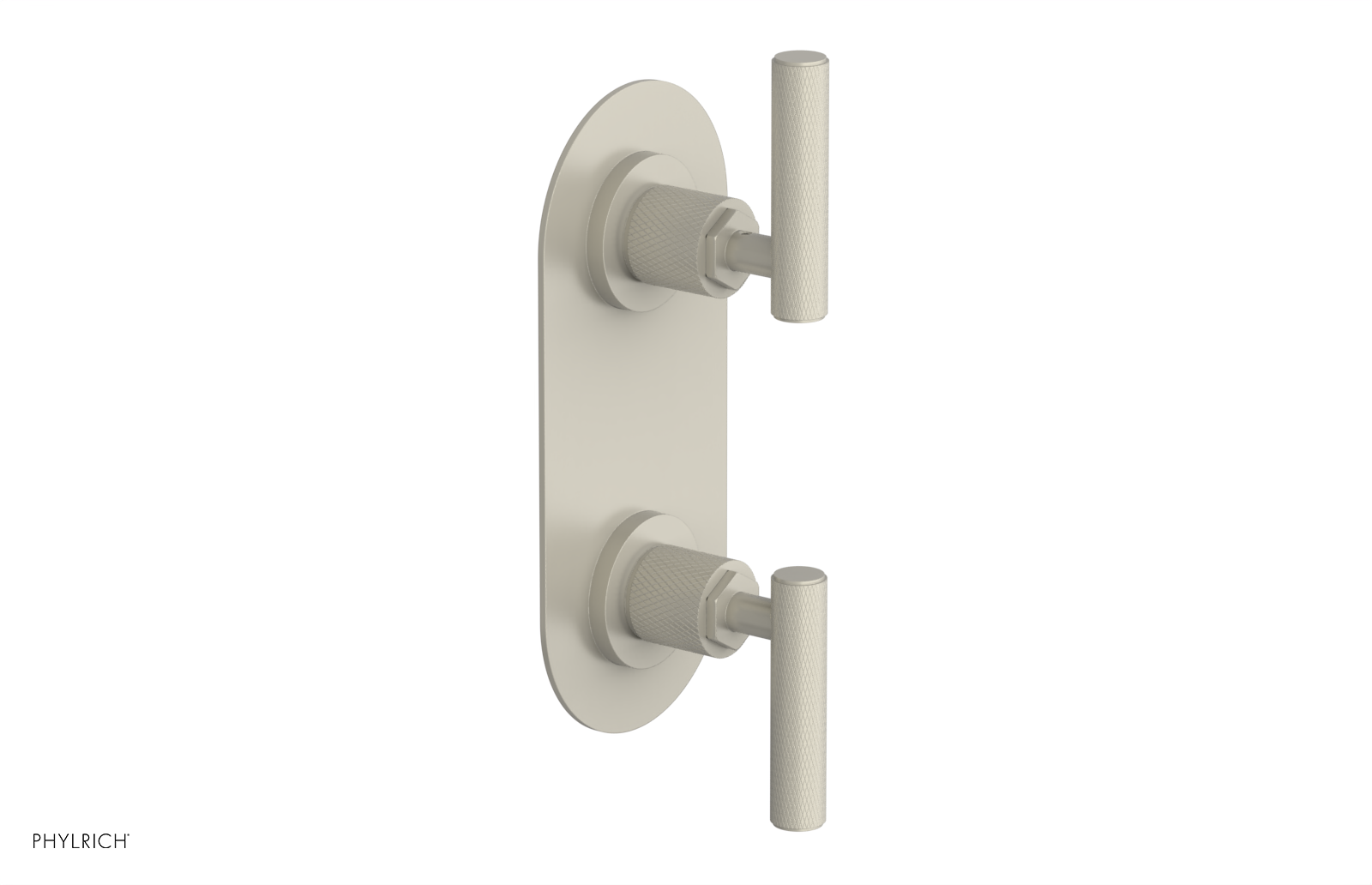 Phylrich Dustrie Knurled Thermostatic Valve with Volume Control Or Diverter