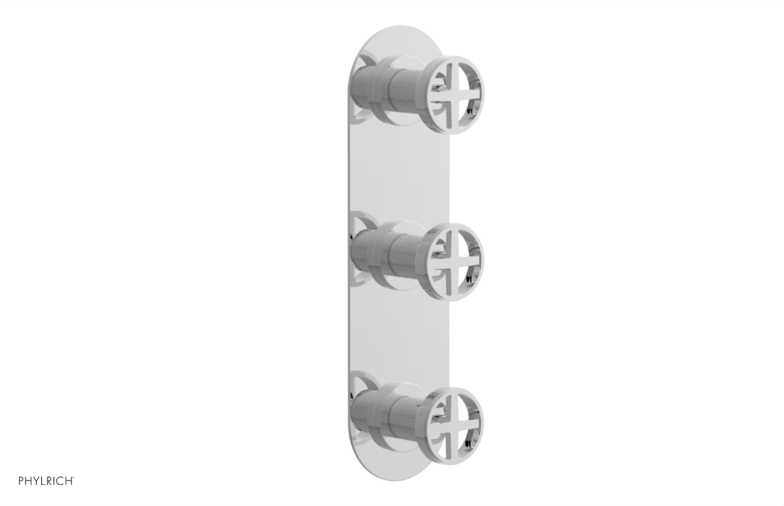 polished chrome valve