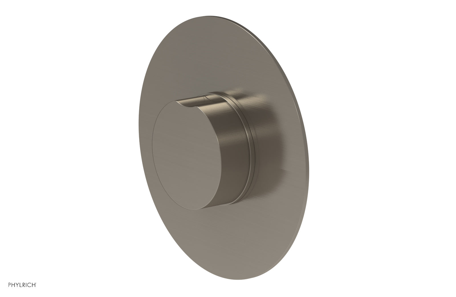 Phylrich CIRC Thermostatic Shower Trim, Round Handle