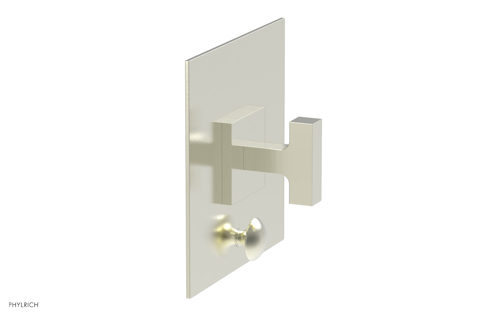 Phylrich CROI Pressure Balance Shower Plate with Diverter and Lever Handle Trim Set
