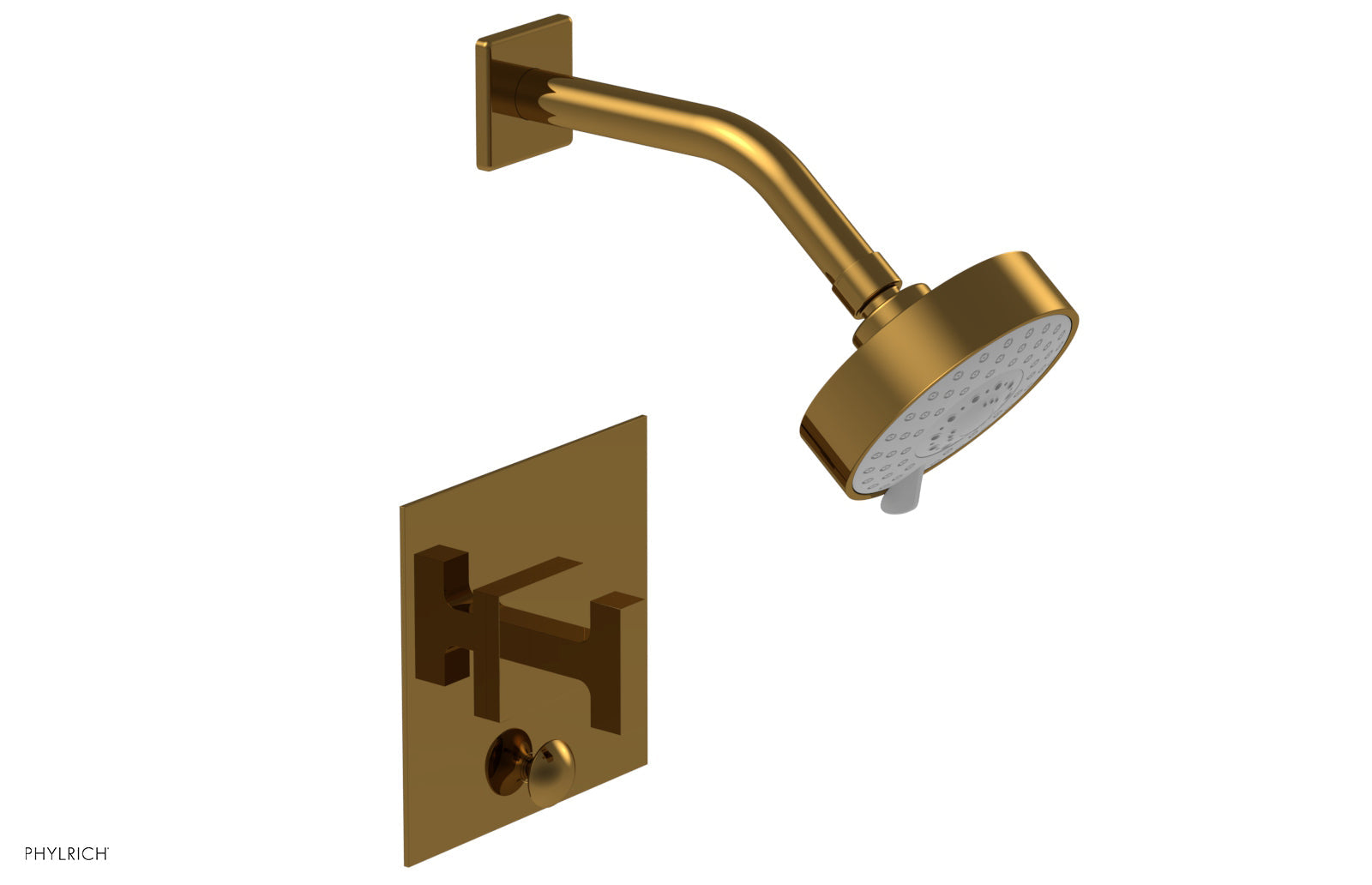Phylrich CROI Pressure Balance Shower and Diverter Set (Less Spout), Lever Handle
