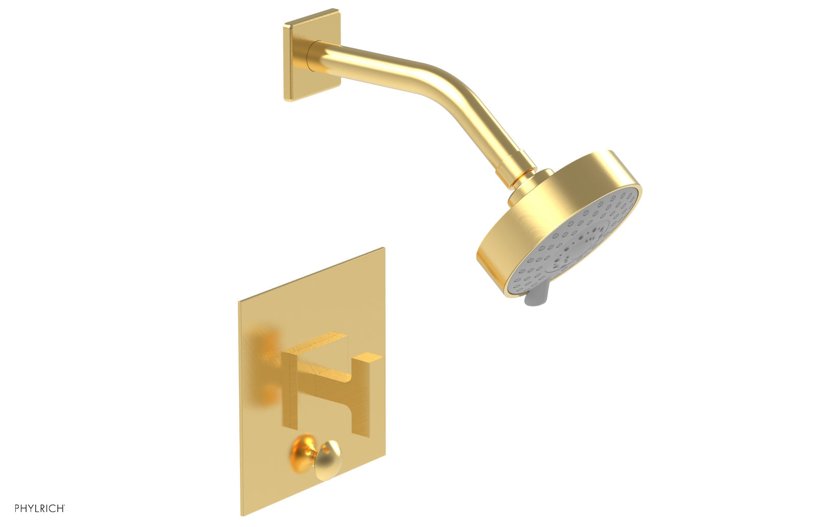 Phylrich CROI Pressure Balance Shower and Diverter Set (Less Spout), Lever Handle