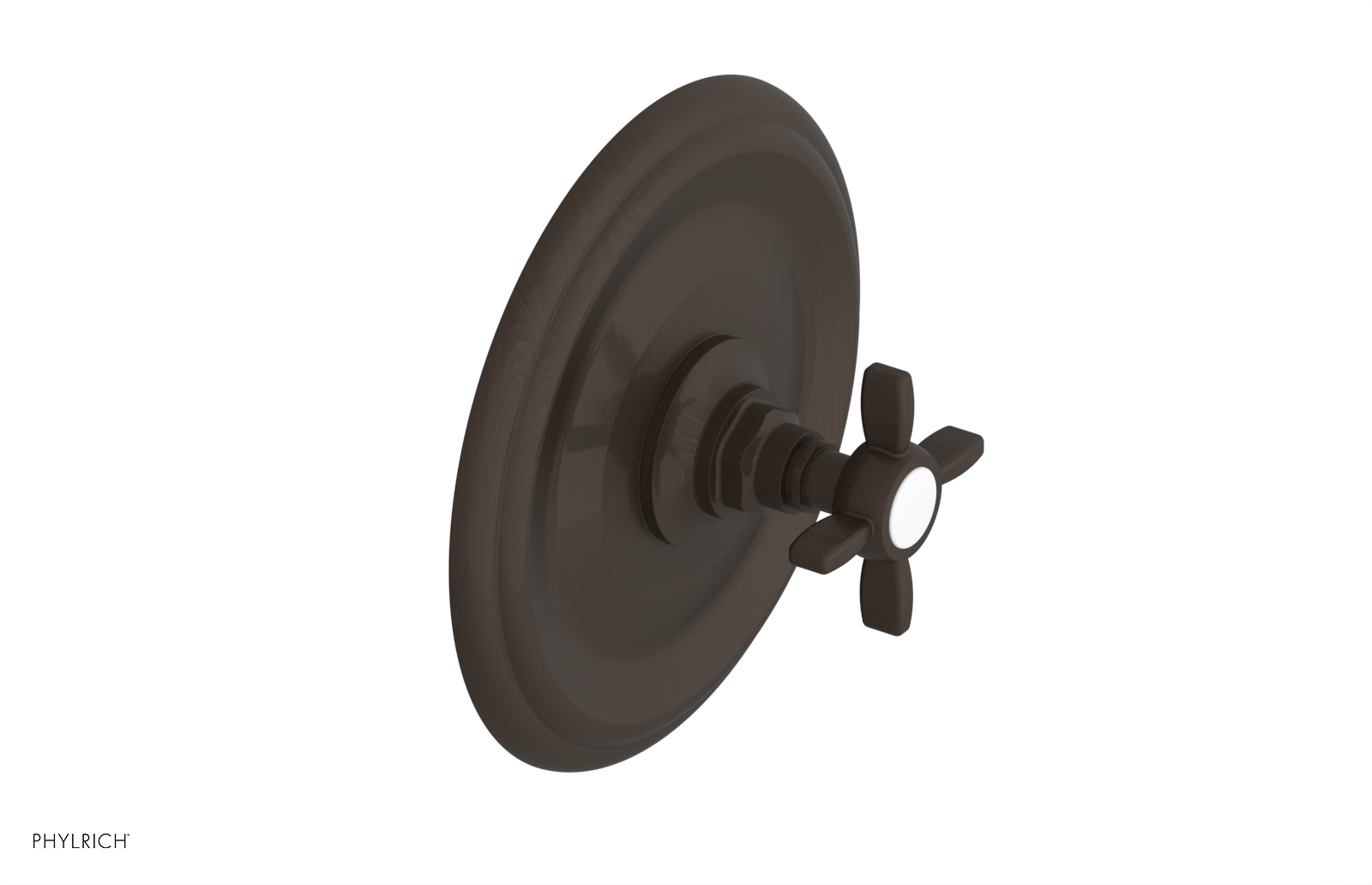 Phylrich Jamestown Thermostatic or Pressure Balance Shower Plate and Handle Trim