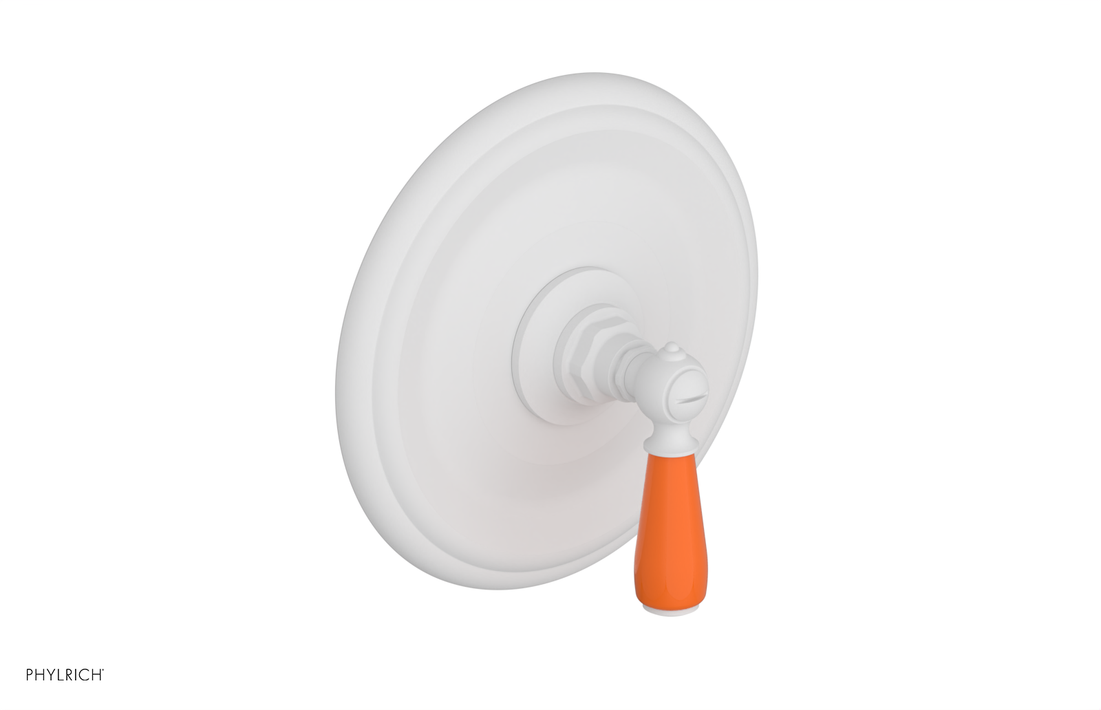 Phylrich Jamestown Thermostatic or Pressure Balance Shower Plate and Handle Trim