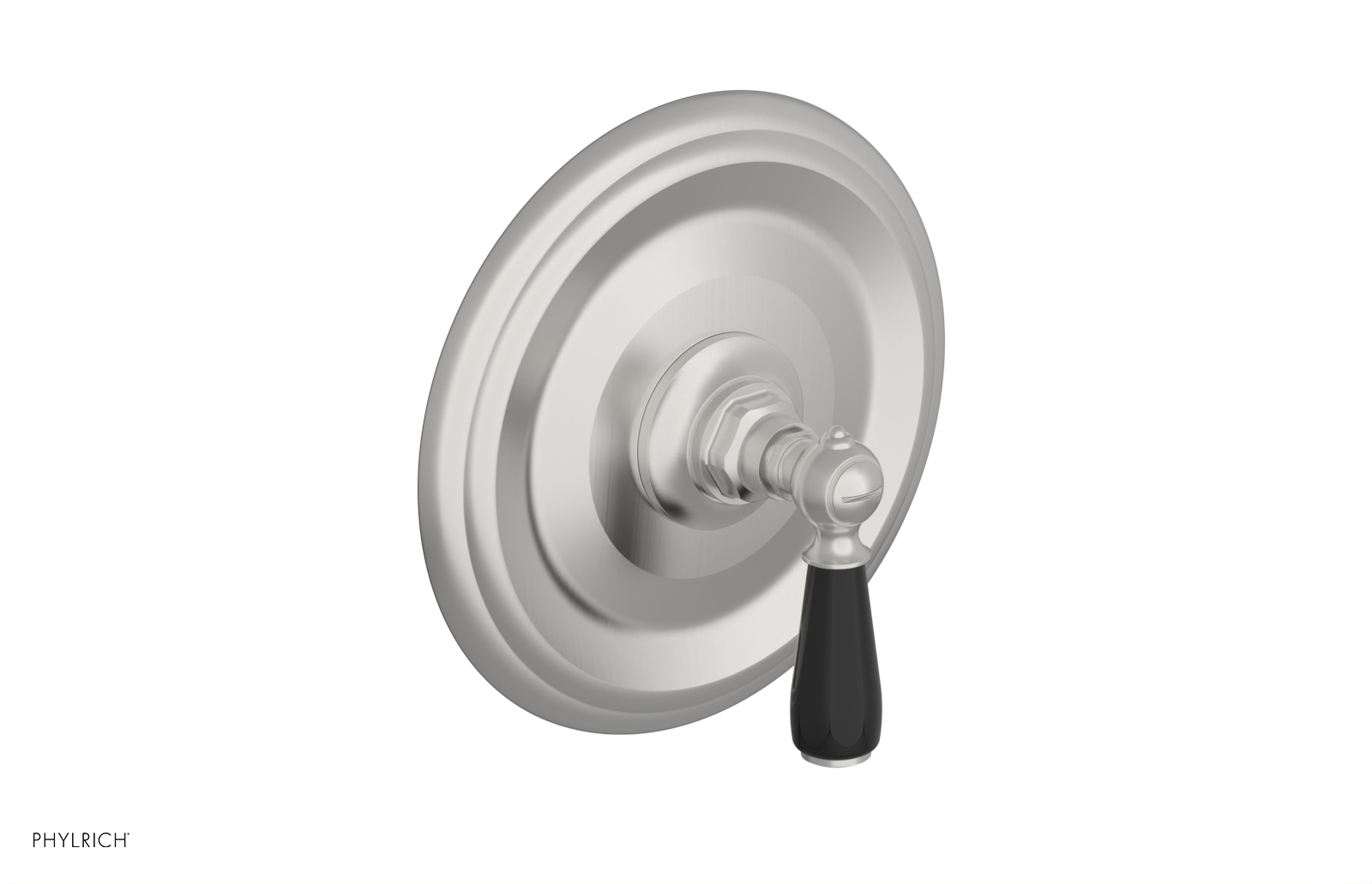 Phylrich Jamestown Thermostatic or Pressure Balance Shower Plate and Handle Trim