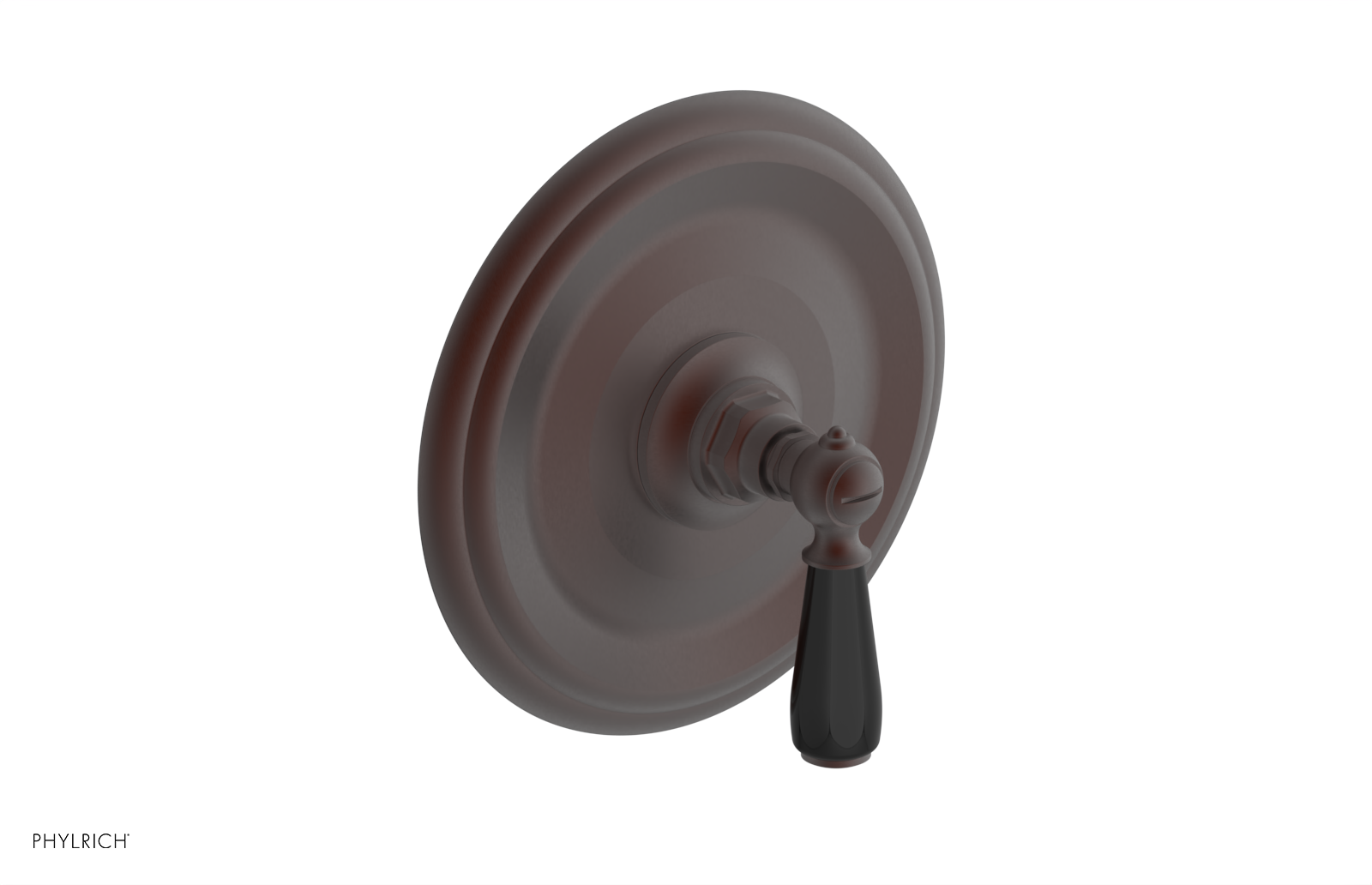 Phylrich Jamestown Thermostatic or Pressure Balance Shower Plate and Handle Trim