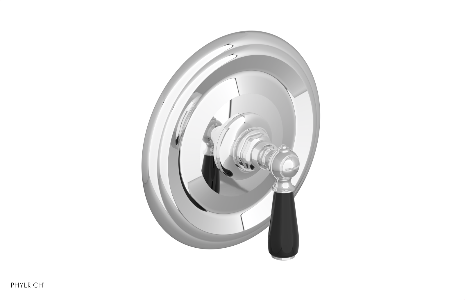 Phylrich Jamestown Thermostatic or Pressure Balance Shower Plate and Handle Trim